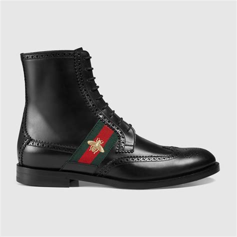 gucci shoe leather|gucci leather shoes for men.